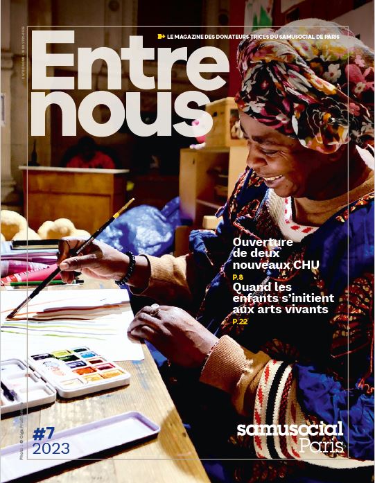 Samusocial de Paris magazine donateurs 2023