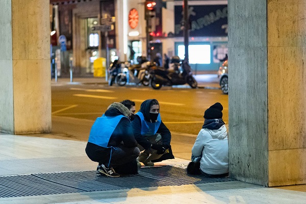 Nuit de la solidarité Maraude