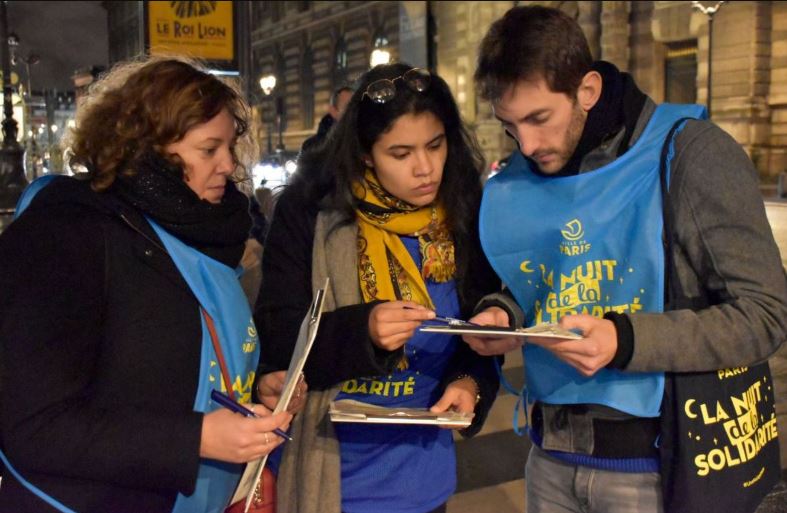 comptage sdf nuit de la solidarité