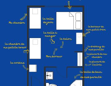 plan chambre hôtel