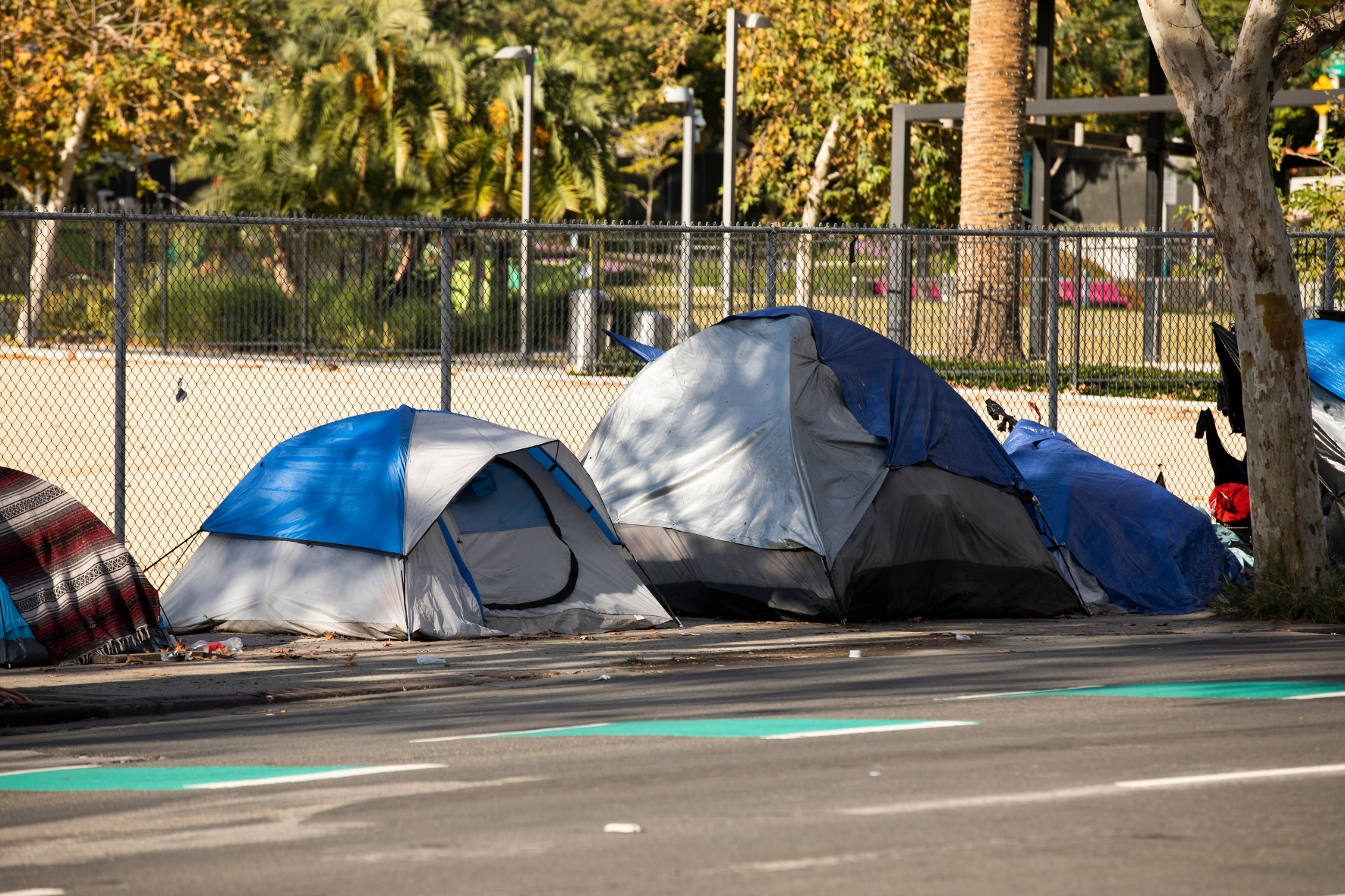 personnes à la rue