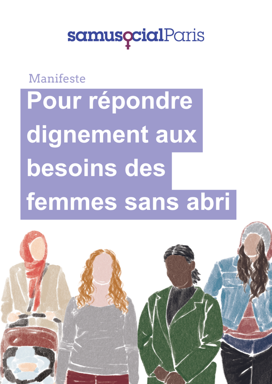 MANIFESTE 2025, nos propositions pour répondre dignement aux besoins des femmes sans abri