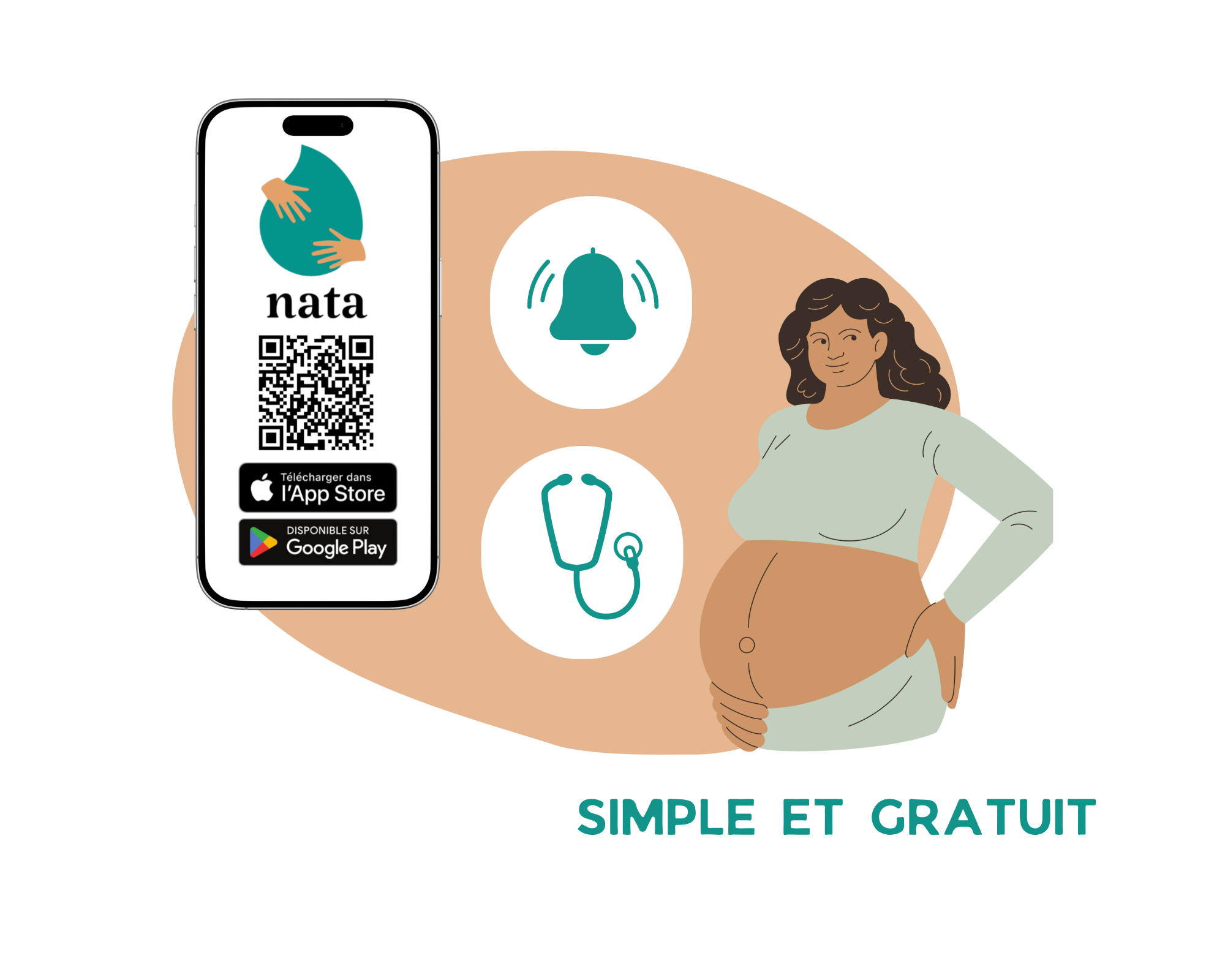 Nata : une nouvelle version de l’application pour accompagner les femmes et les familles vers plus d’autonomie