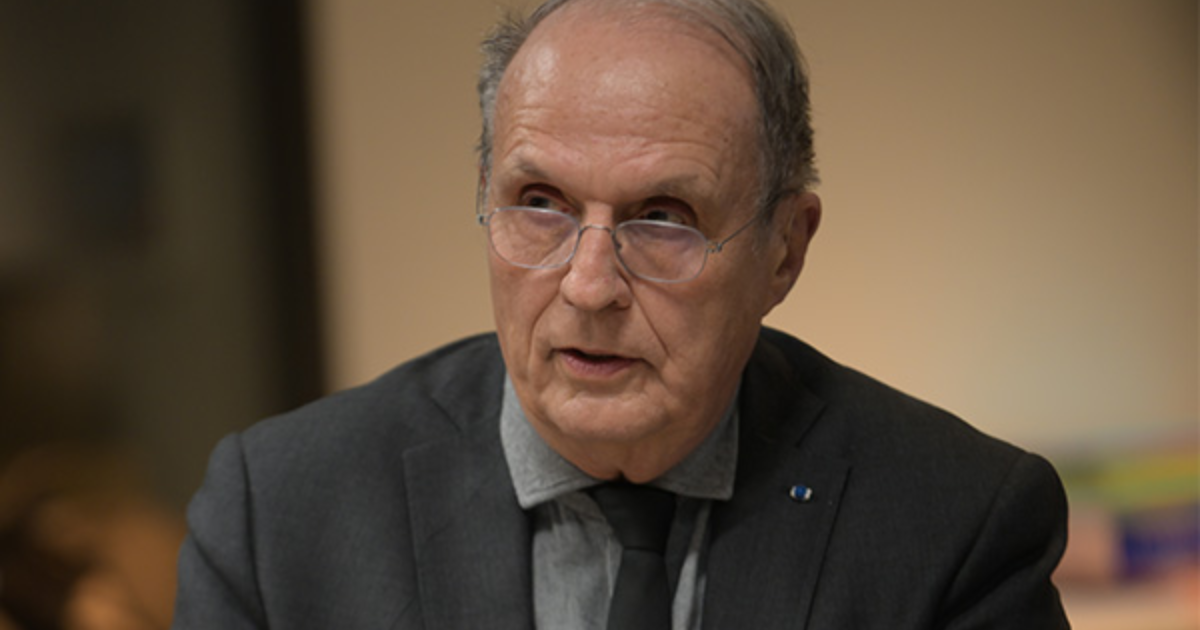 Alain Christnacht, président du Samusocial de Paris. © Arnaud Paillard pour Jgp