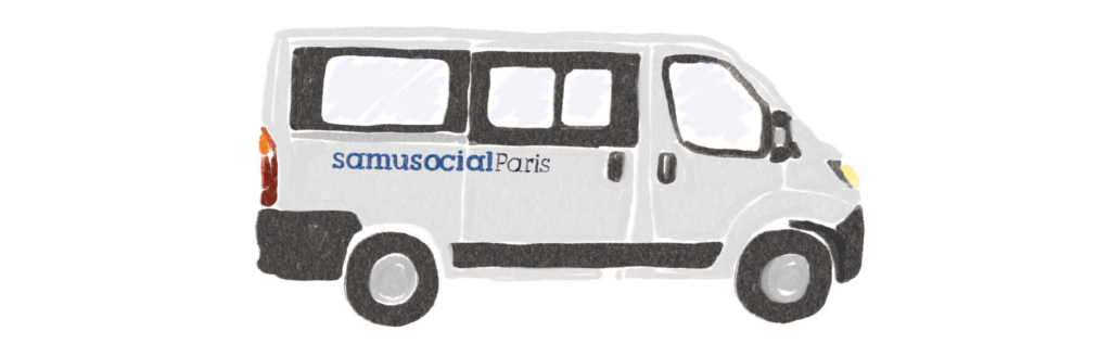 Illustration Camion Maraudes Samusocial de Paris