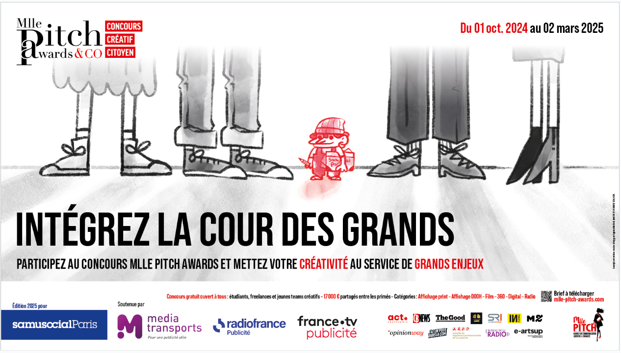 Le Samusocial de Paris participe à la 5ème édition du concours Mlle Pitch Awards & Co