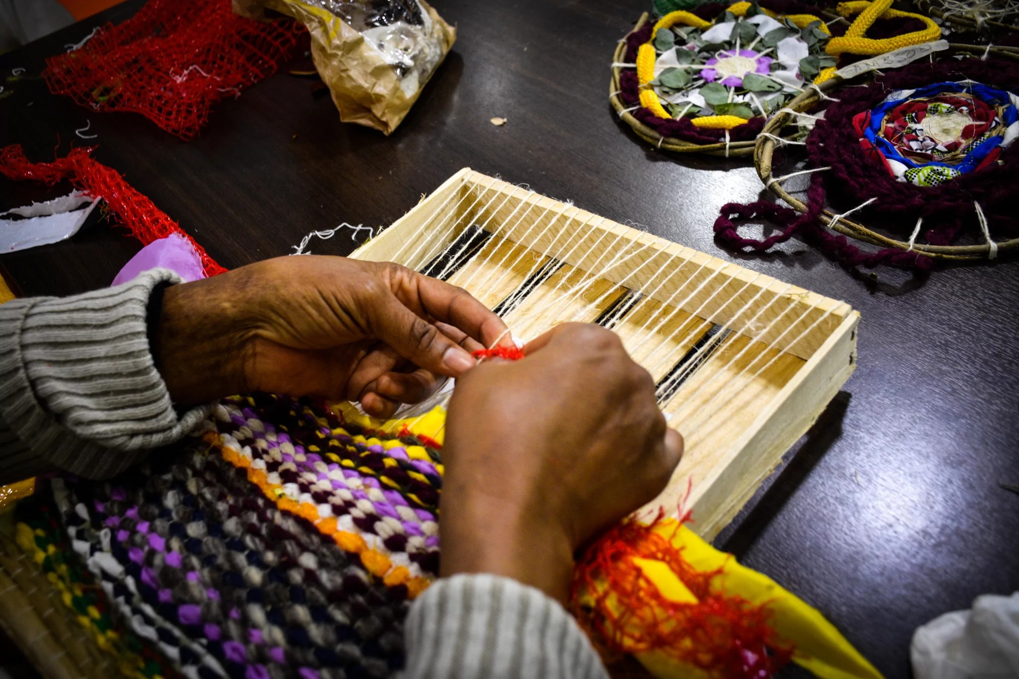 L&rsquo;atelier vannerie au CHU Popincourt   | Samusocial de Paris